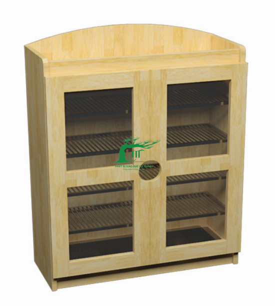 HT9-28 Tủ úp cốc bằng gỗ / HT9-29